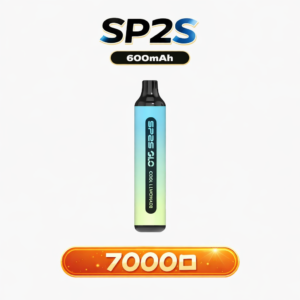 SP2S GLO 7000抛棄式 8ml巨量裝煙油續航 支援 Type-C高效快充 30mg尼古丁鹽 Mesh霧化核心 台灣現貨速發