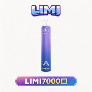 LIMI 7000 拋棄式電子煙 3.5% 尼古丁鹽強勁擊喉 冰感水果系列清涼入喉 吸氣發光 LED燈條 650mAh可充電 台灣現貨秒發